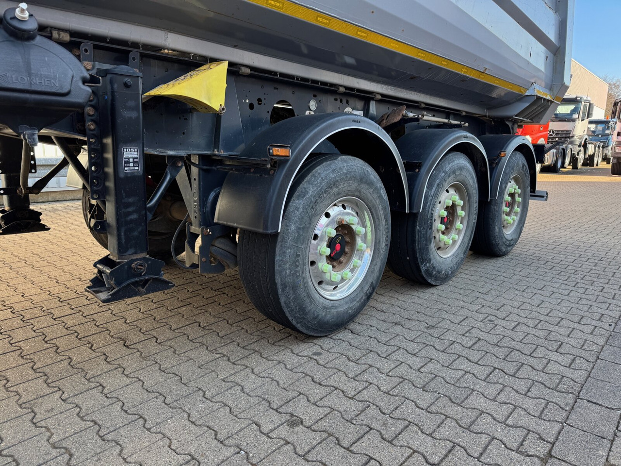 Полуремарке NW-3 NW-3, Liftachse, Stahlmulde ca. 26m³: снимка 8 Полуремарке NW-3 NW-3, Liftachse, Stahlmulde ca. 26m³: снимка 8