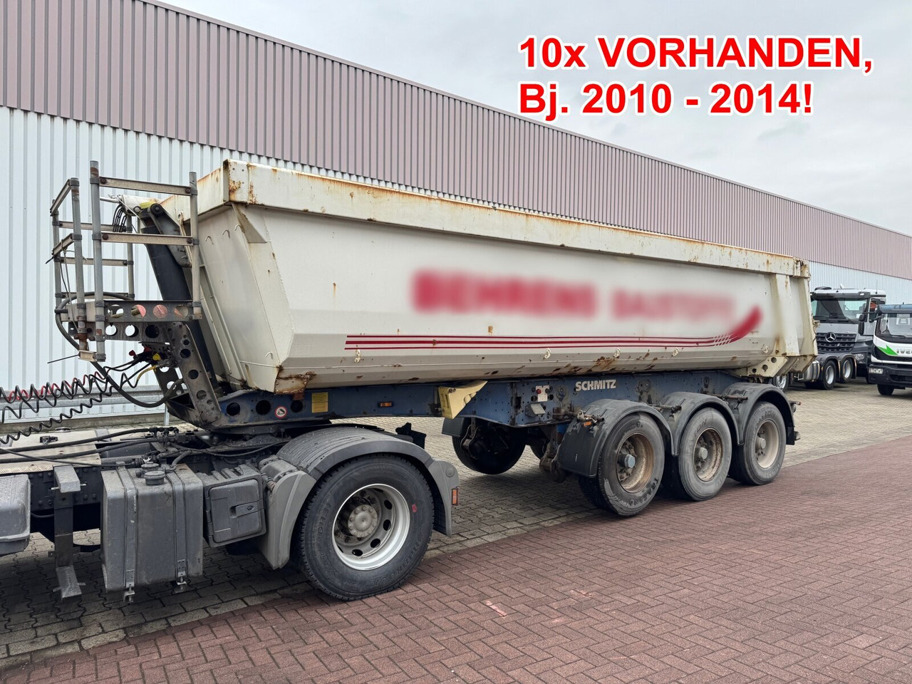 Schmitz Cargobull SKI 24 SL 7.2 SKI 24 SL 7.2, Stahlmulde ca. 24m³, Liftachse - Полуремарке: снимка 1 Schmitz Cargobull SKI 24 SL 7.2 SKI 24 SL 7.2, Stahlmulde ca. 24m³, Liftachse - Полуремарке: снимка 1