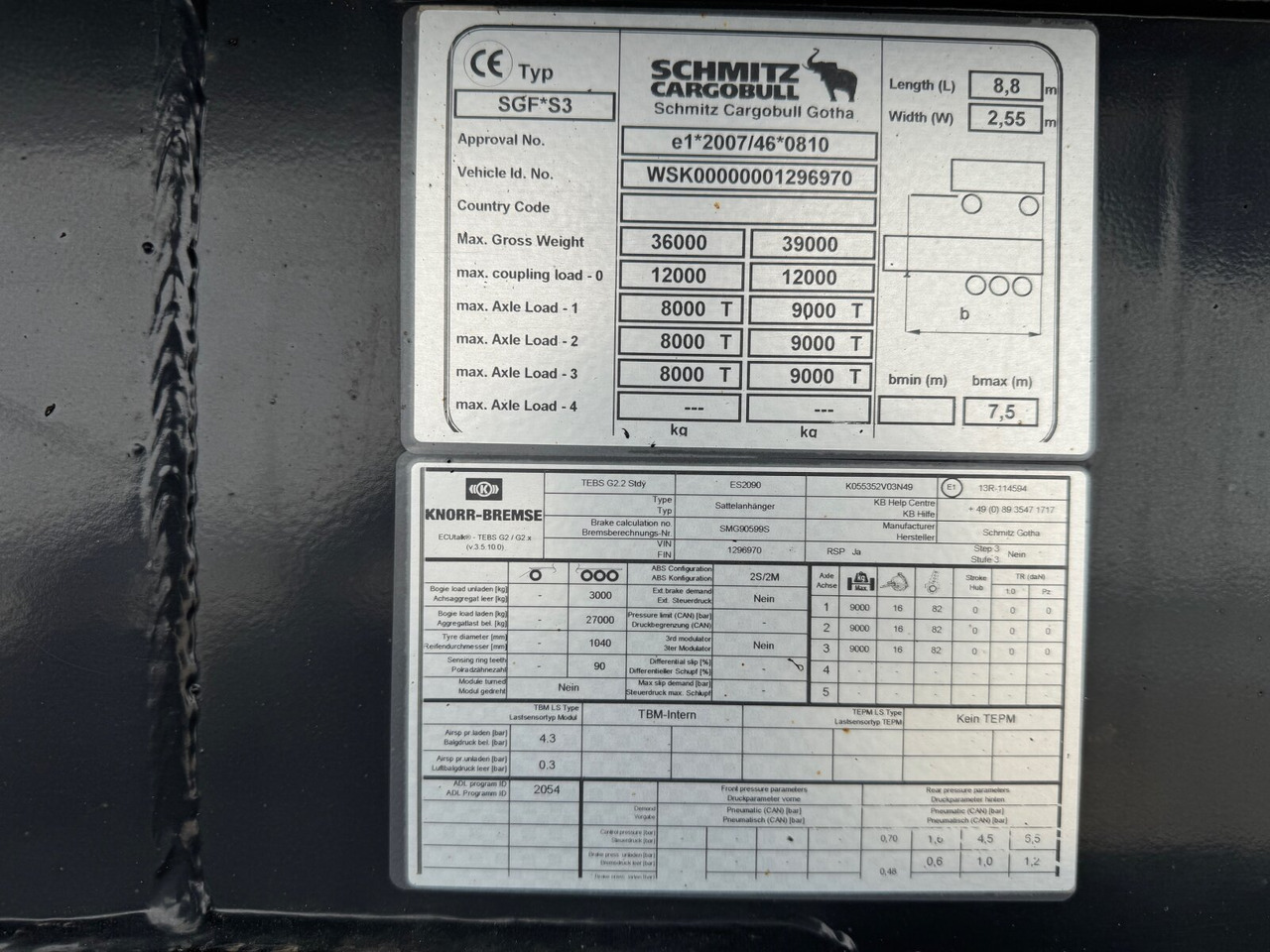 Schmitz Cargobull SKI 24 SL 7.2 SKI 24 SL 7.2, Stahlmulde ca. 24m³, Liftachse - Полуремарке: снимка 2 Schmitz Cargobull SKI 24 SL 7.2 SKI 24 SL 7.2, Stahlmulde ca. 24m³, Liftachse - Полуремарке: снимка 2