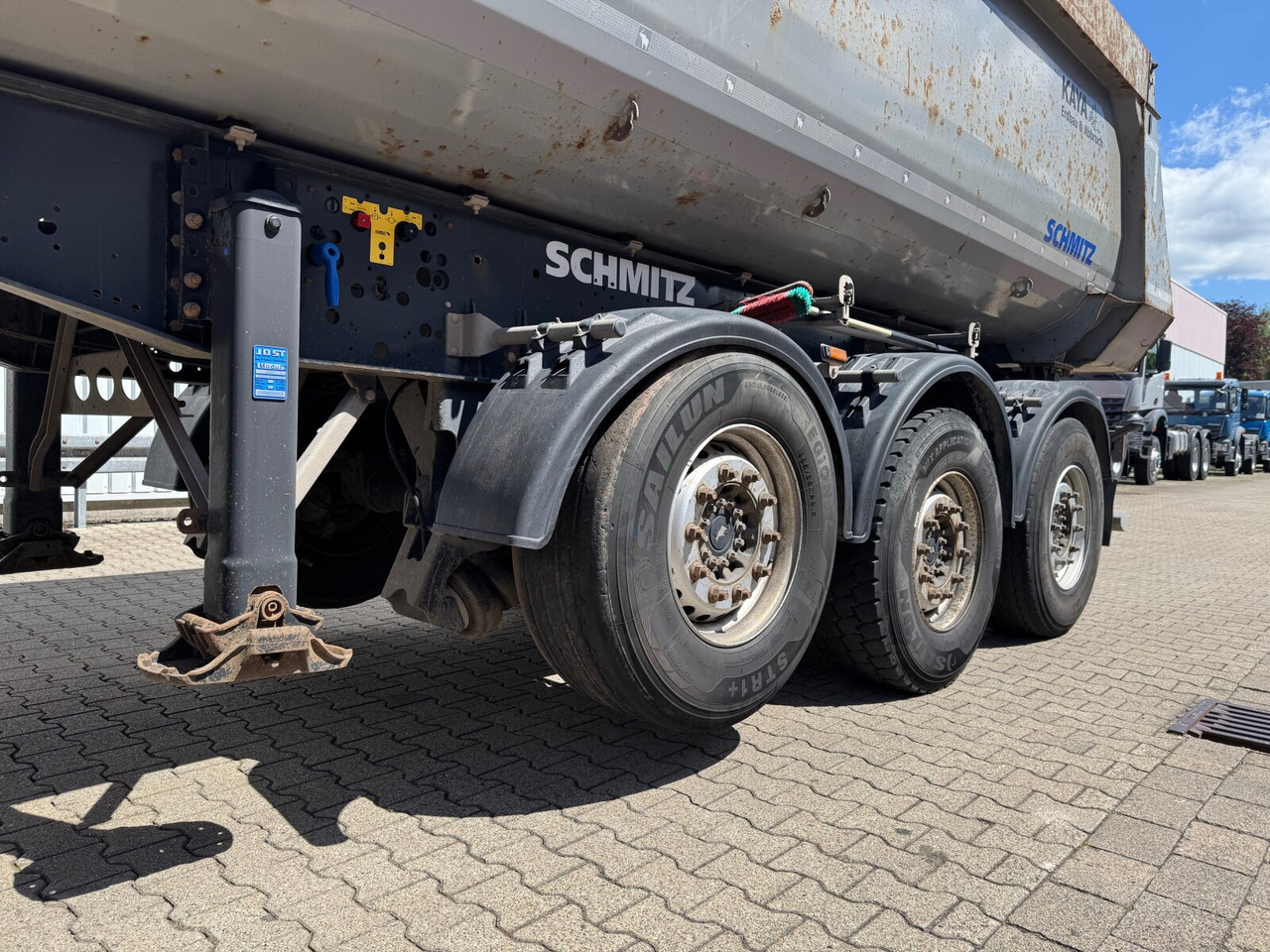 Schmitz Cargobull SKI 24 SL 7.2 SKI 24 SL 7.2, Stahlmulde ca. 24m³, Liftachse - Полуремарке: снимка 5 Schmitz Cargobull SKI 24 SL 7.2 SKI 24 SL 7.2, Stahlmulde ca. 24m³, Liftachse - Полуремарке: снимка 5