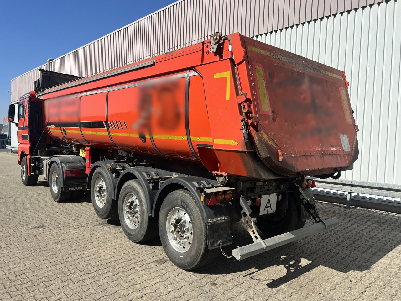 Полуремарке Schmitz Cargobull SKI 24 SL 7.2 SKI 24 SL 7.2, Thermo-Stahlmulde ca. 24m³, Liftachse, E-Verdeck: снимка 12 Полуремарке Schmitz Cargobull SKI 24 SL 7.2 SKI 24 SL 7.2, Thermo-Stahlmulde ca. 24m³, Liftachse, E-Verdeck: снимка 12