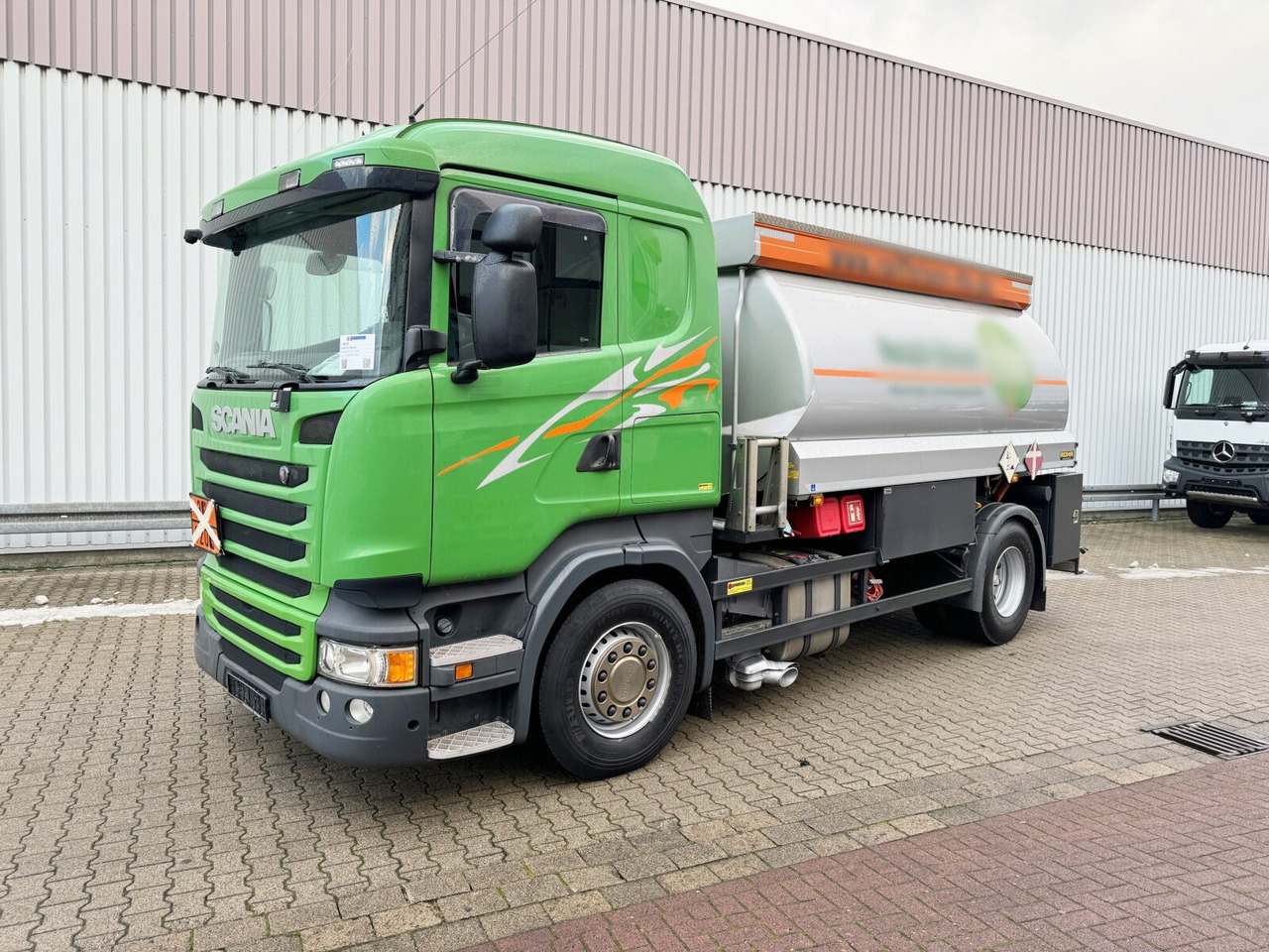 R450 4x2 R450 4x2, Retarder, ADR, Rohr Tank, ca. 14400l - Камион цистерна: снимка 1 R450 4x2 R450 4x2, Retarder, ADR, Rohr Tank, ca. 14400l - Камион цистерна: снимка 1