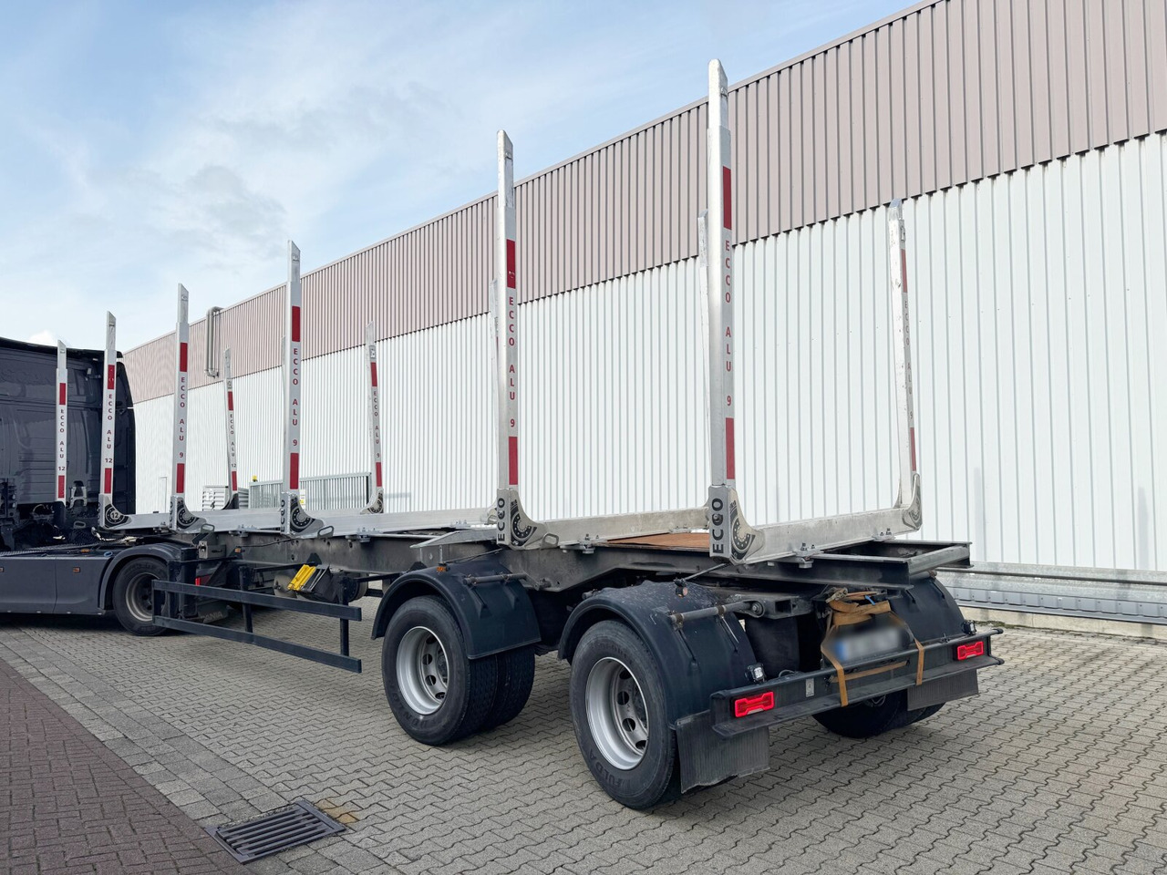 RSK/30IV Holzauflieger ROHR RSK/30IV Holzauflieger, Lenkachse, Verzinkt - Полуремарке за дърва: снимка 5 RSK/30IV Holzauflieger ROHR RSK/30IV Holzauflieger, Lenkachse, Verzinkt - Полуремарке за дърва: снимка 5