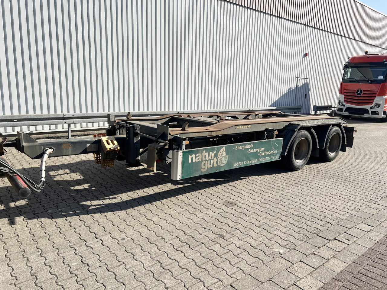 RZA 18 RZA 18 Abrollanhänger - Мултилифт/ Лифтдъмпер ремарке: снимка 1 RZA 18 RZA 18 Abrollanhänger - Мултилифт/ Лифтдъмпер ремарке: снимка 1