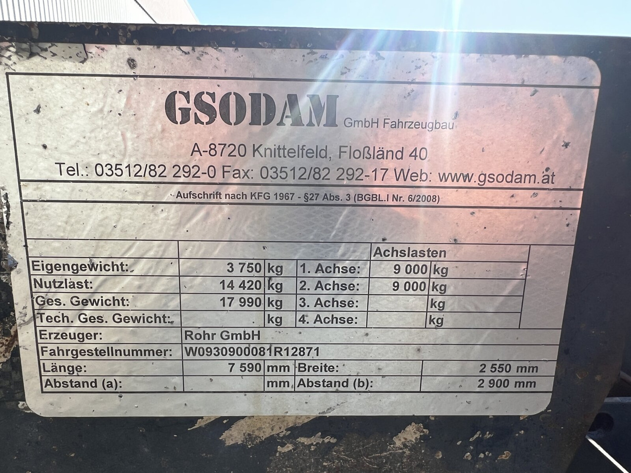 RZA 18 RZA 18 Abrollanhänger - Мултилифт/ Лифтдъмпер ремарке: снимка 2 RZA 18 RZA 18 Abrollanhänger - Мултилифт/ Лифтдъмпер ремарке: снимка 2