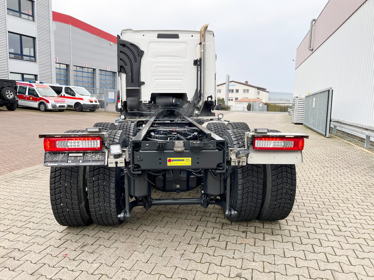 Мултилифт с кука камион Renault C 520 6x4 C 520 6x4, Retarder, Nebenantrieb: снимка 10