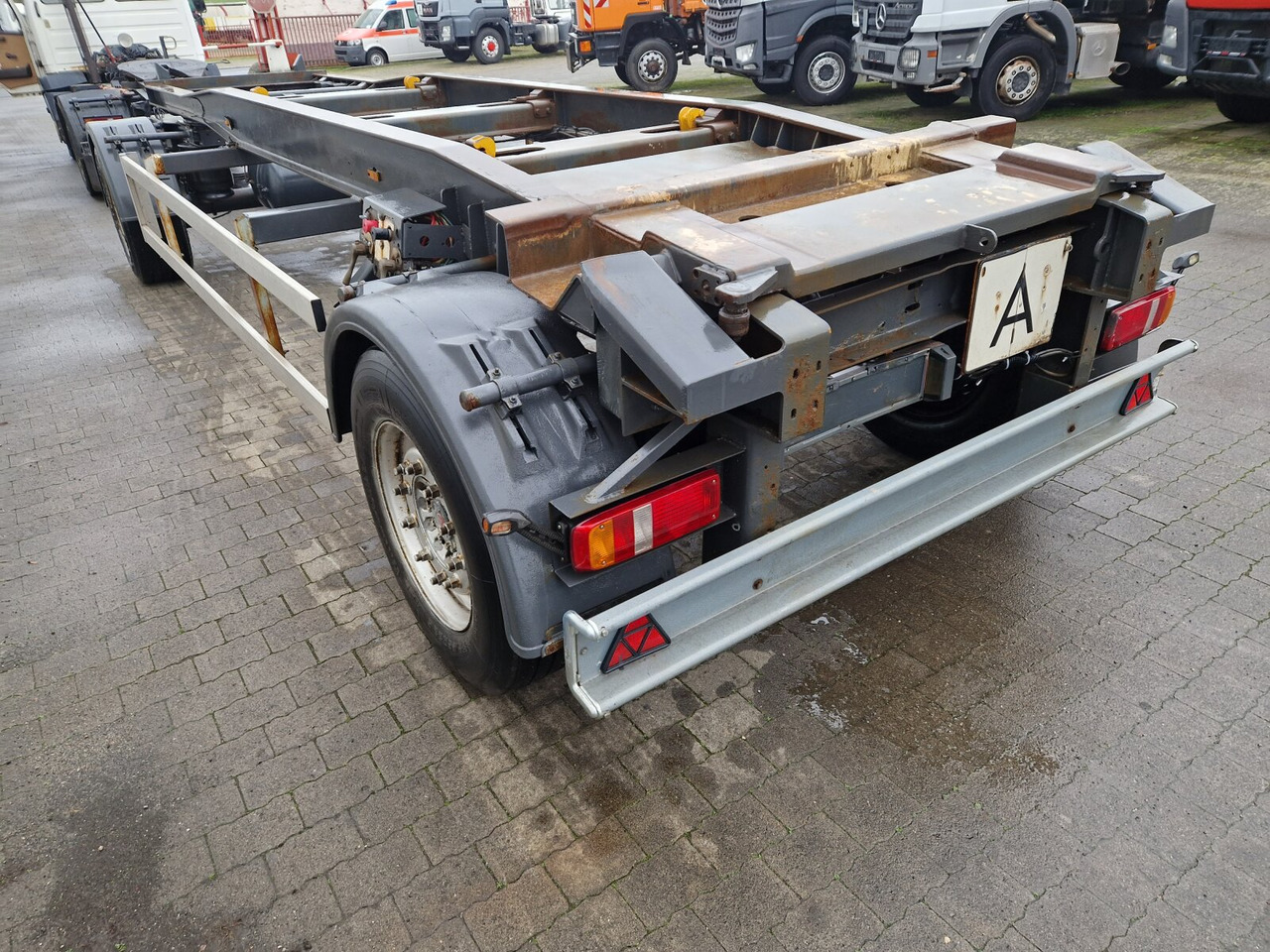 Schmitz Cargobull ACF 18 S ACF 18 S, Schlittenabroller bis 7 m Beh. - Мултилифт/ Лифтдъмпер ремарке: снимка 2 Schmitz Cargobull ACF 18 S ACF 18 S, Schlittenabroller bis 7 m Beh. - Мултилифт/ Лифтдъмпер ремарке: снимка 2