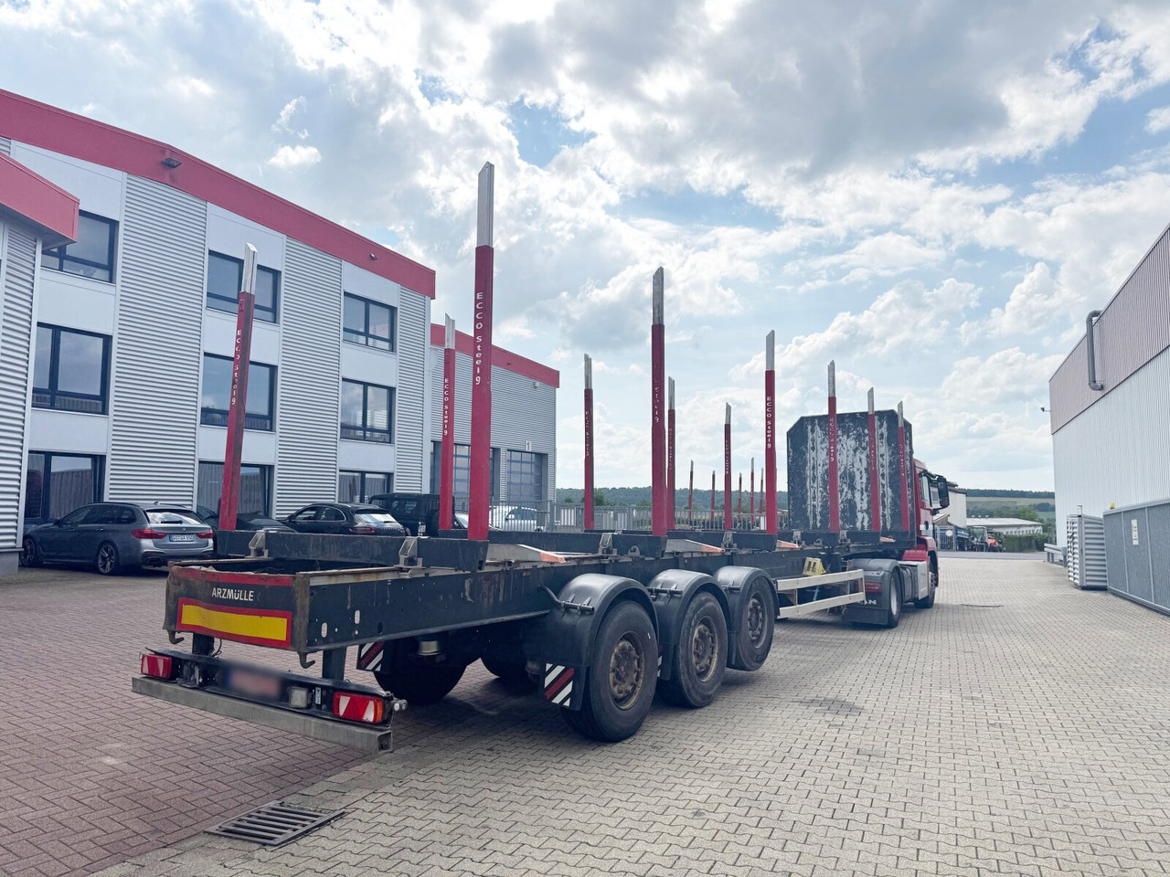 Schwarzmüller 3-Achs Holzauflieger 3-Achs Holzauflieger, Liftachse, MEHRFACH VORHANDEN! - Полуремарке за дърва: снимка 5 Schwarzmüller 3-Achs Holzauflieger 3-Achs Holzauflieger, Liftachse, MEHRFACH VORHANDEN! - Полуремарке за дърва: снимка 5