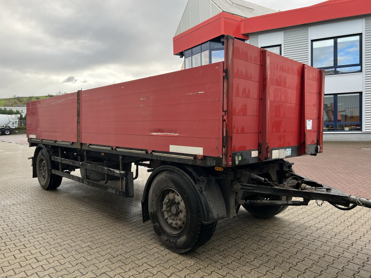 Schwarzmüller AZ 18 AZ 18 - Бордово ремарке/ Платформа: снимка 1 Schwarzmüller AZ 18 AZ 18 - Бордово ремарке/ Платформа: снимка 1