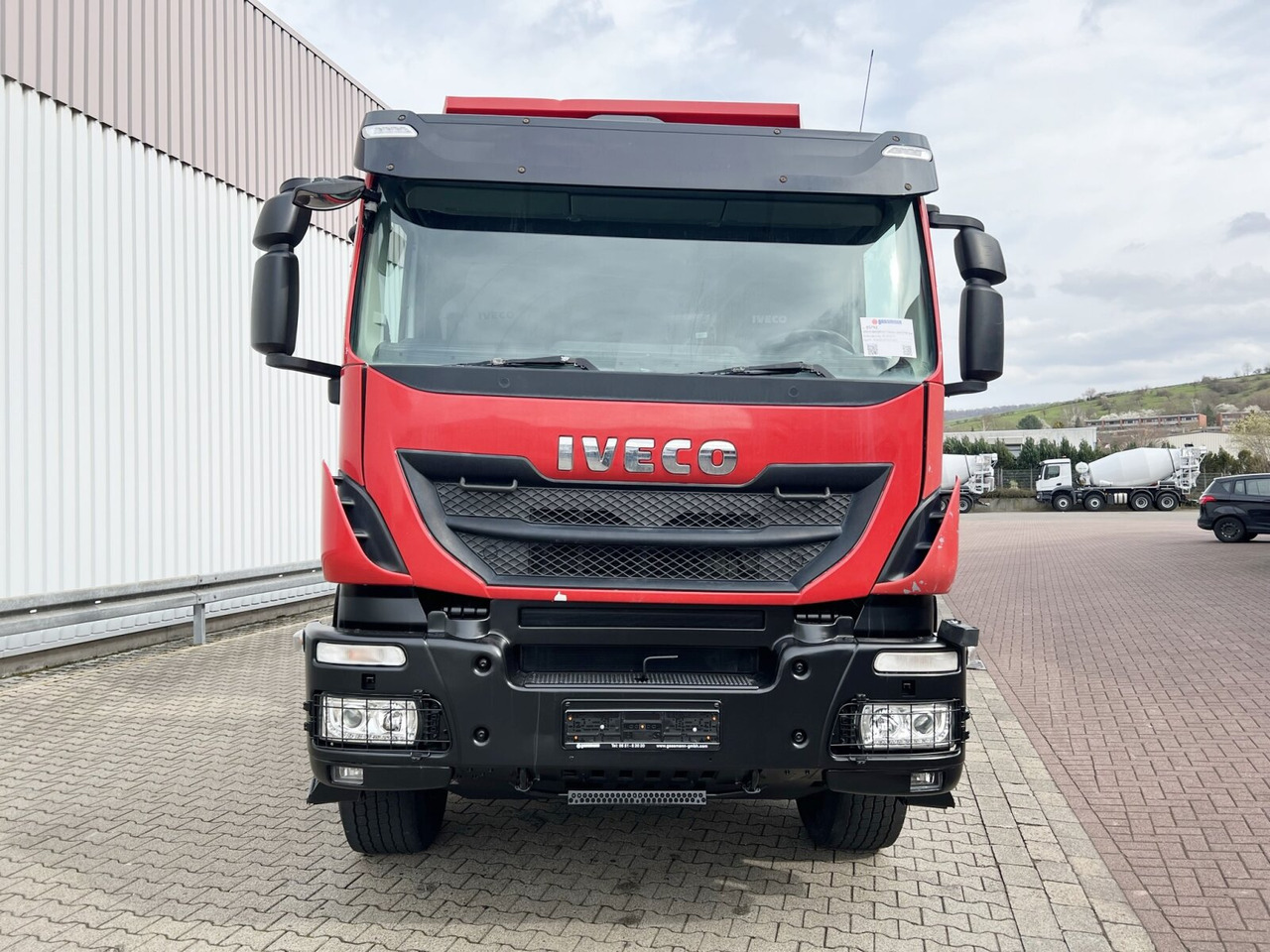 Самосвал камион Trakker AD410T50 8x4 Trakker AD410T50 8x4, Stahlmulde ca. 16m³, hydr. Heckklappe: снимка 8