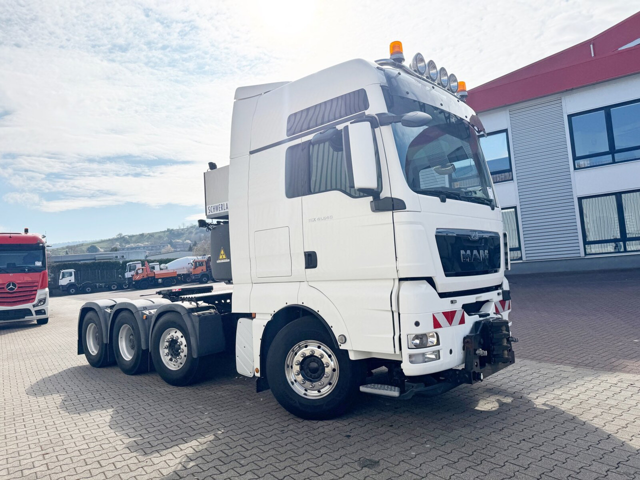 Влекач MAN TGX 41.540 8X4/4 BLS TGX 41.540 8X4/4 BLS, Vorlauflenkachse, Navi, Intarder, Registerkupplung, Schwerlast 160t: снимка 9