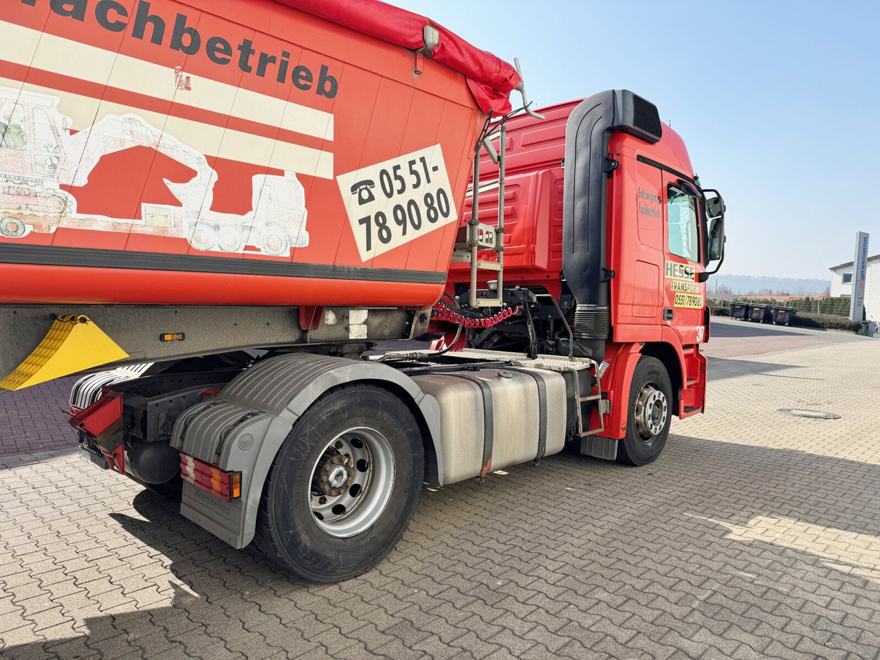 Влекач Mercedes-Benz Actros 1844 LS 4x2 Actros 1844 LS 4x2, Kipphydraulik: снимка 11