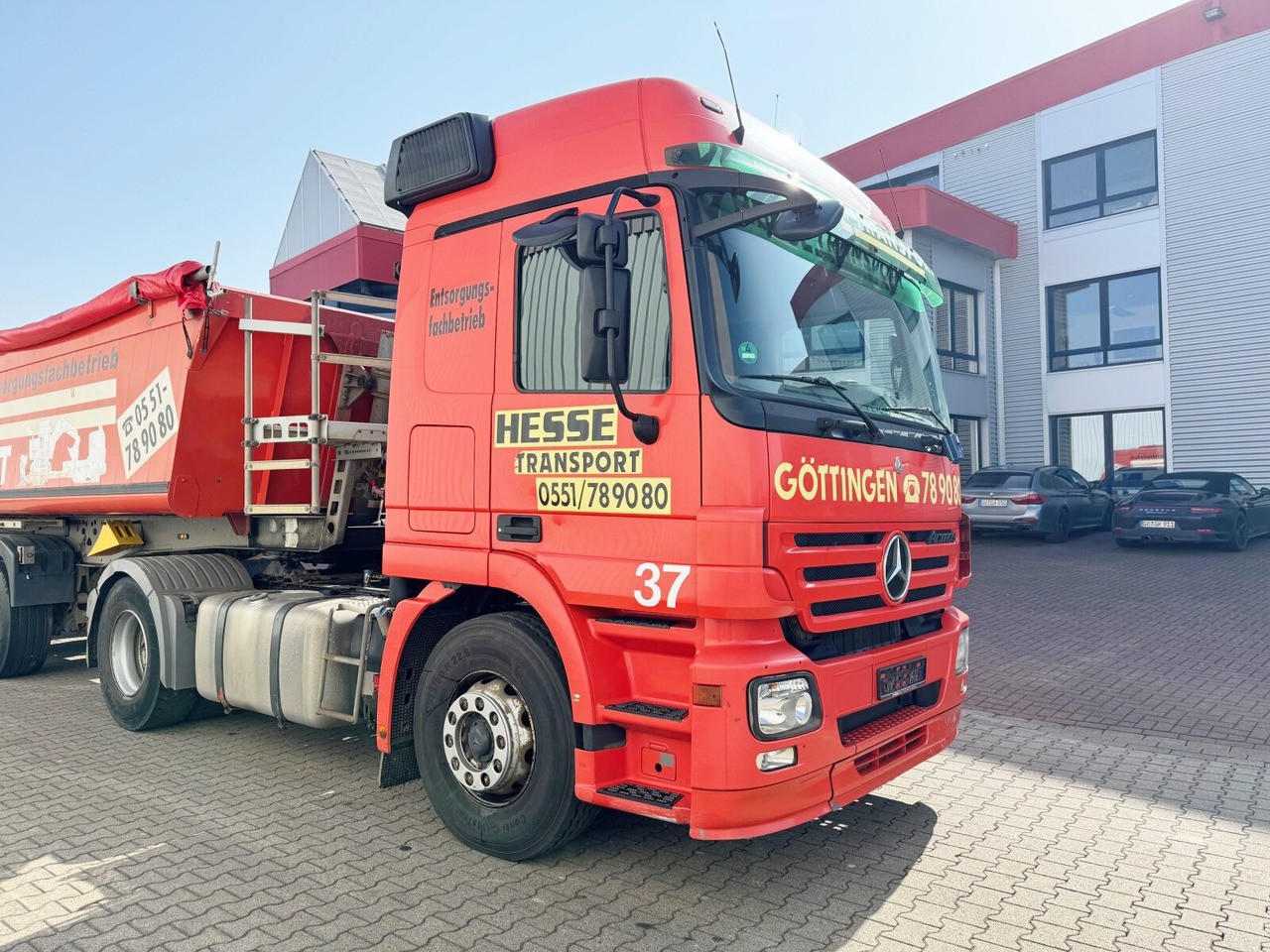 Влекач Mercedes-Benz Actros 1844 LS 4x2 Actros 1844 LS 4x2, Kipphydraulik: снимка 10