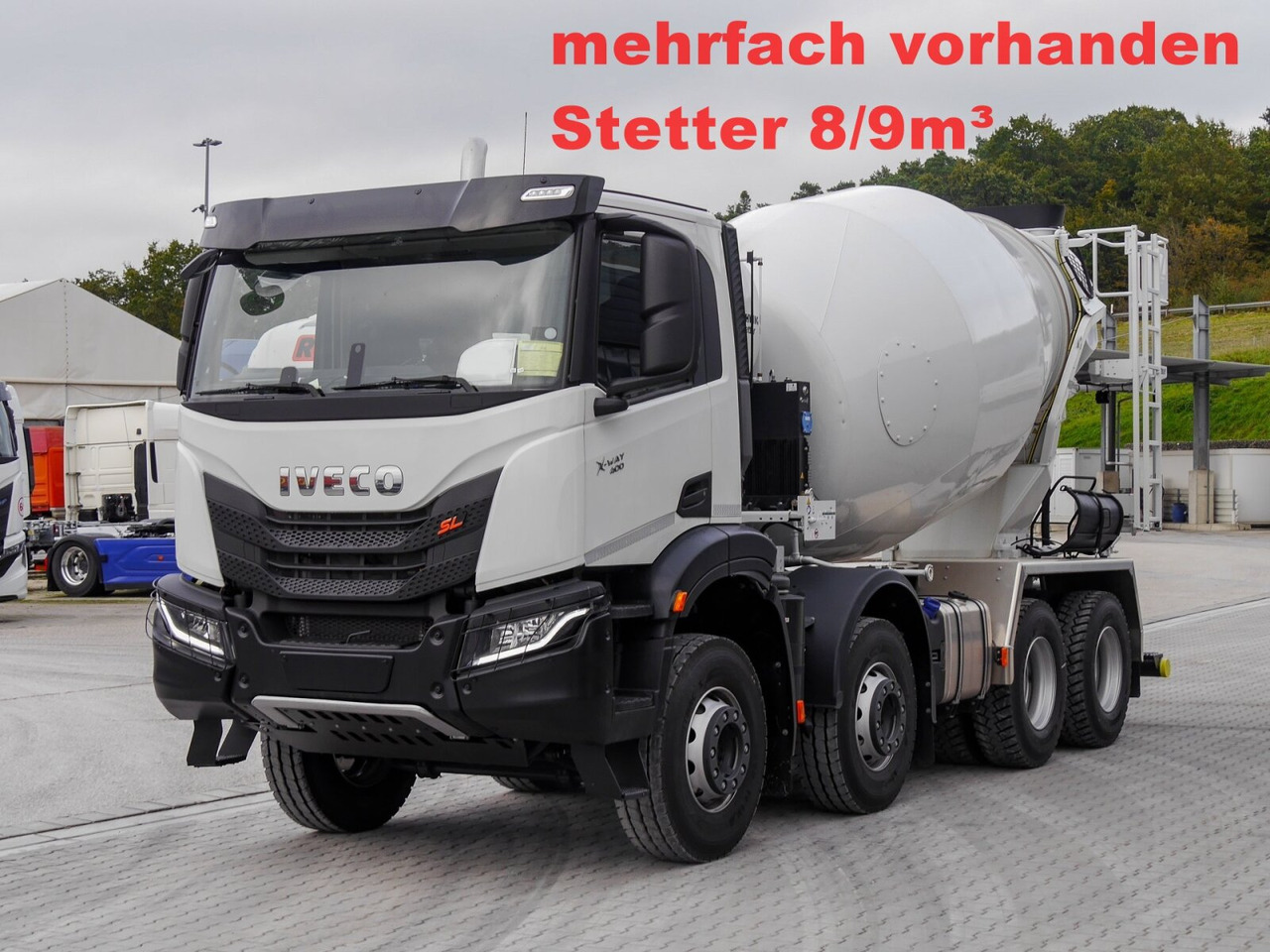 X-Way AD360X40BZ 8x4 X-Way AD360X40BZ 8x4, Stetter 8/9m³ - Бетоновоз: снимка 1 X-Way AD360X40BZ 8x4 X-Way AD360X40BZ 8x4, Stetter 8/9m³ - Бетоновоз: снимка 1