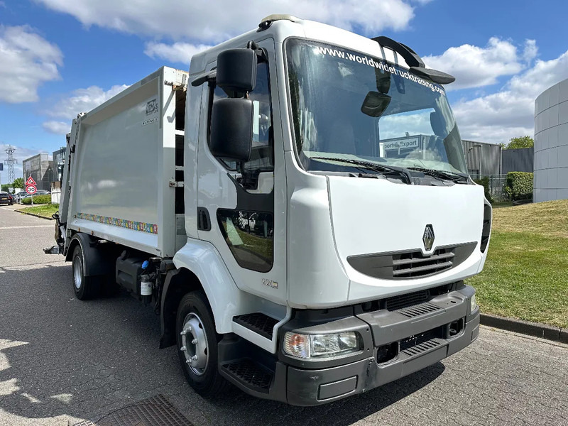 Боклукчийска кола Renault Midlum 220 GARBAGE / MULL + SPRING / SPRING + 175.643 KM + EURO 5: снимка 8