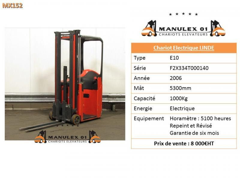 Linde E10 - Електрокар: снимка 2 Linde E10 - Електрокар: снимка 2