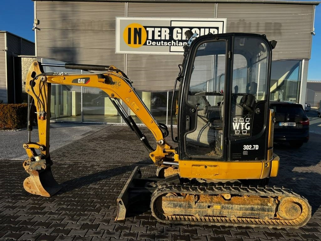 CAT 302.7 DCR - Мини багер: снимка 1 CAT 302.7 DCR - Мини багер: снимка 1