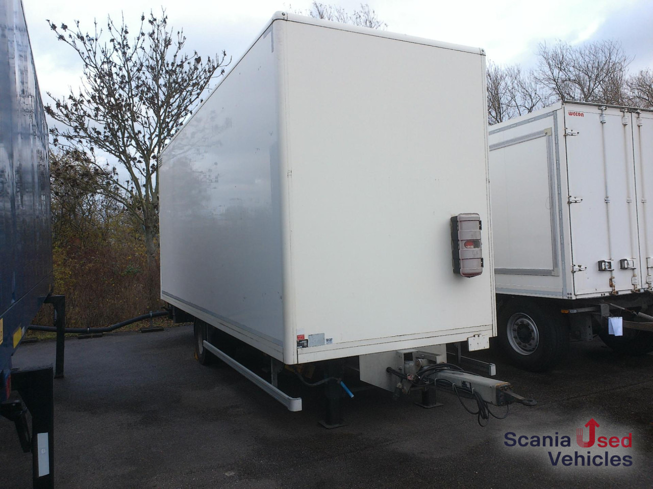 ACKERMANN 1-Achs ZAA mit LBW Dautel DL1500S - Затворена каросерия ремарке: снимка 1 ACKERMANN 1-Achs ZAA mit LBW Dautel DL1500S - Затворена каросерия ремарке: снимка 1