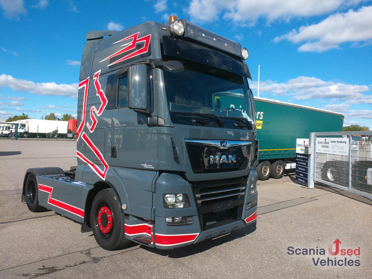 Влекач MAN TGX 18.500 BL Leder Standklima: снимка 1