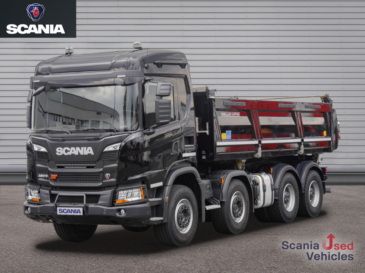 SCANIA G 460 B8x4HZ XT - Meiller D421 / Bordmatik - - Самосвал камион: снимка 1 SCANIA G 460 B8x4HZ XT - Meiller D421 / Bordmatik - - Самосвал камион: снимка 1