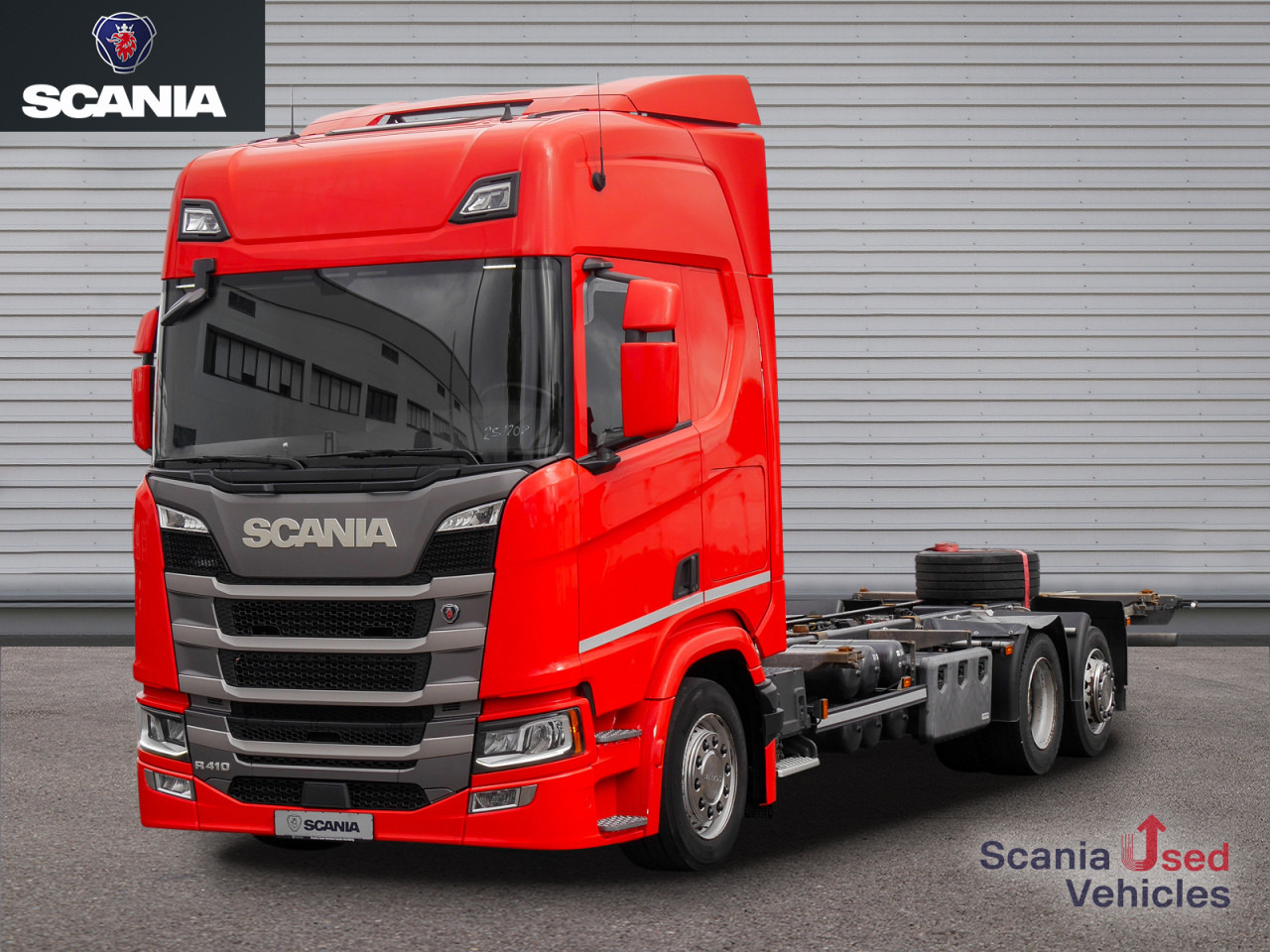 SCANIA R 410 B6x2*4LB Jumbo, Lenkachse, Standklima - Контейнеровоз/ Сменна каросерия камион: снимка 1 SCANIA R 410 B6x2*4LB Jumbo, Lenkachse, Standklima - Контейнеровоз/ Сменна каросерия камион: снимка 1