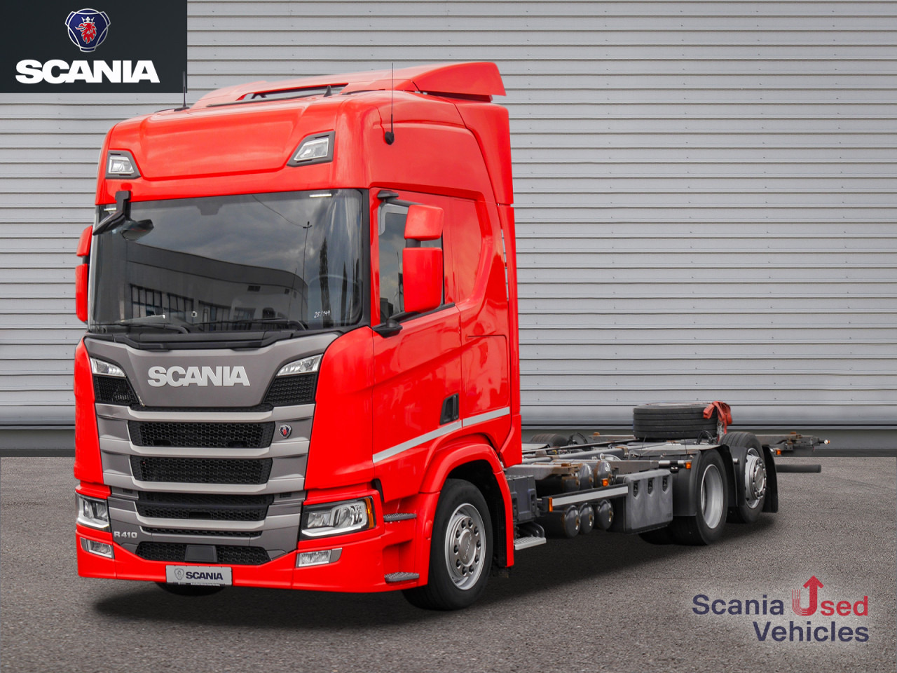 SCANIA R 410 B6x2*4LB Jumbo, Lenkachse, Standklima - Контейнеровоз/ Сменна каросерия камион: снимка 1 SCANIA R 410 B6x2*4LB Jumbo, Lenkachse, Standklima - Контейнеровоз/ Сменна каросерия камион: снимка 1