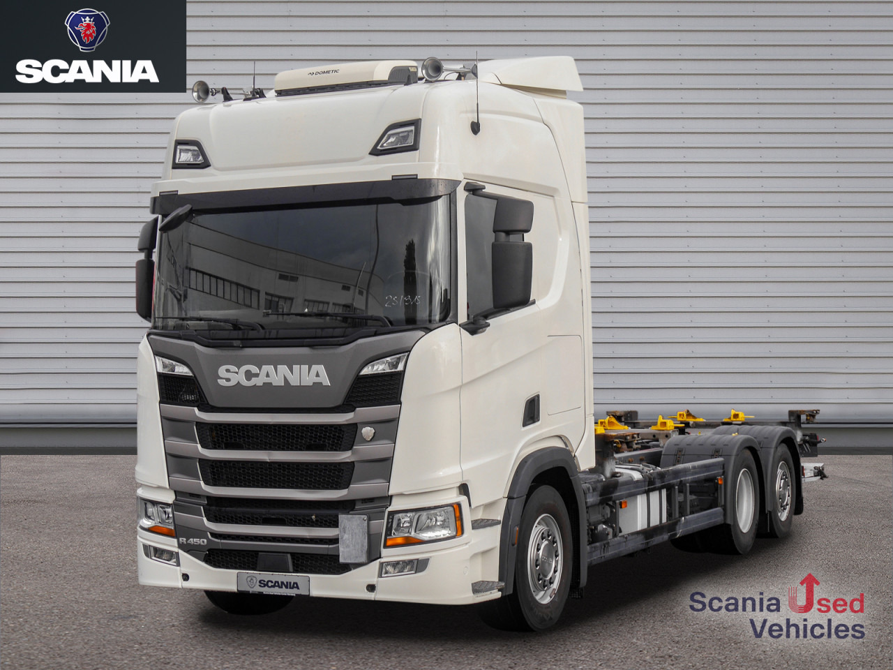 SCANIA R 450 B6x2NB - Schaltgetriebe / LBW - - Контейнеровоз/ Сменна каросерия камион: снимка 1 SCANIA R 450 B6x2NB - Schaltgetriebe / LBW - - Контейнеровоз/ Сменна каросерия камион: снимка 1
