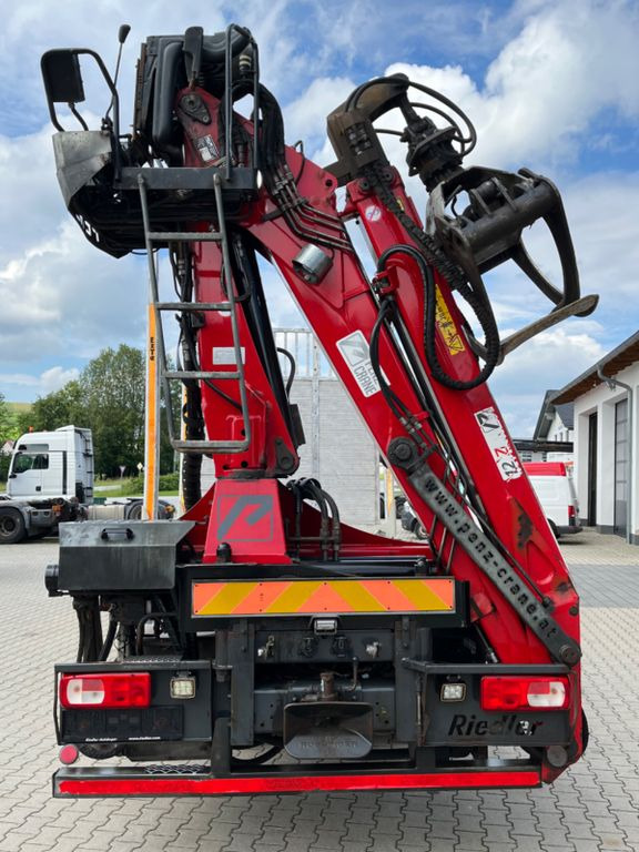 Камион за дърва, Камион с кран DAF CF 460 6x4 mit Riedler Holzaufb. Penz Kran 12Z: снимка 15