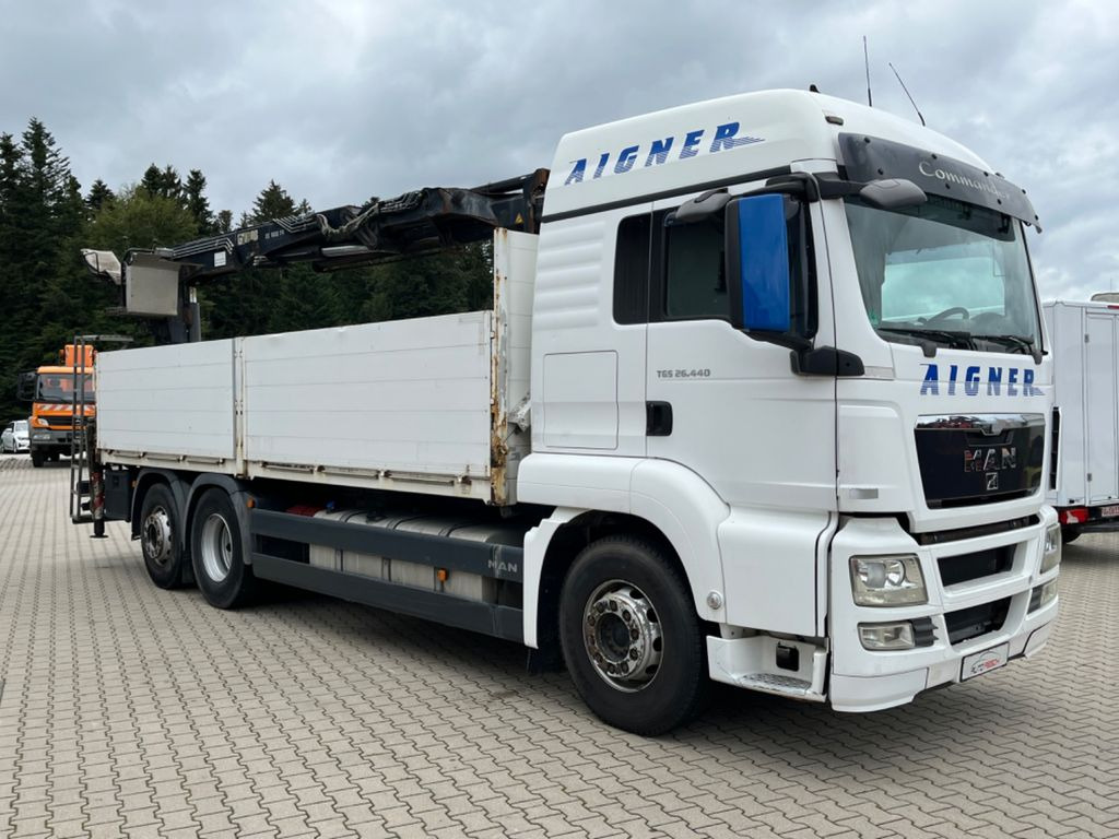 MAN TGS 26.440 Baustoff mit HIAB XS 166 Kran MAN TGS 26.440 Baustoff mit HIAB XS 166 Kran - Бордови камион, Камион с кран: снимка 5 MAN TGS 26.440 Baustoff mit HIAB XS 166 Kran MAN TGS 26.440 Baustoff mit HIAB XS 166 Kran - Бордови камион, Камион с кран: снимка 5