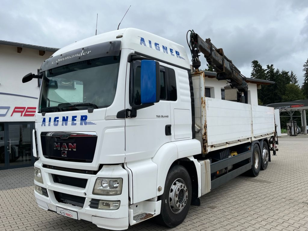 MAN TGS 26.440 Baustoff mit HIAB XS 166 Kran MAN TGS 26.440 Baustoff mit HIAB XS 166 Kran - Бордови камион, Камион с кран: снимка 3 MAN TGS 26.440 Baustoff mit HIAB XS 166 Kran MAN TGS 26.440 Baustoff mit HIAB XS 166 Kran - Бордови камион, Камион с кран: снимка 3