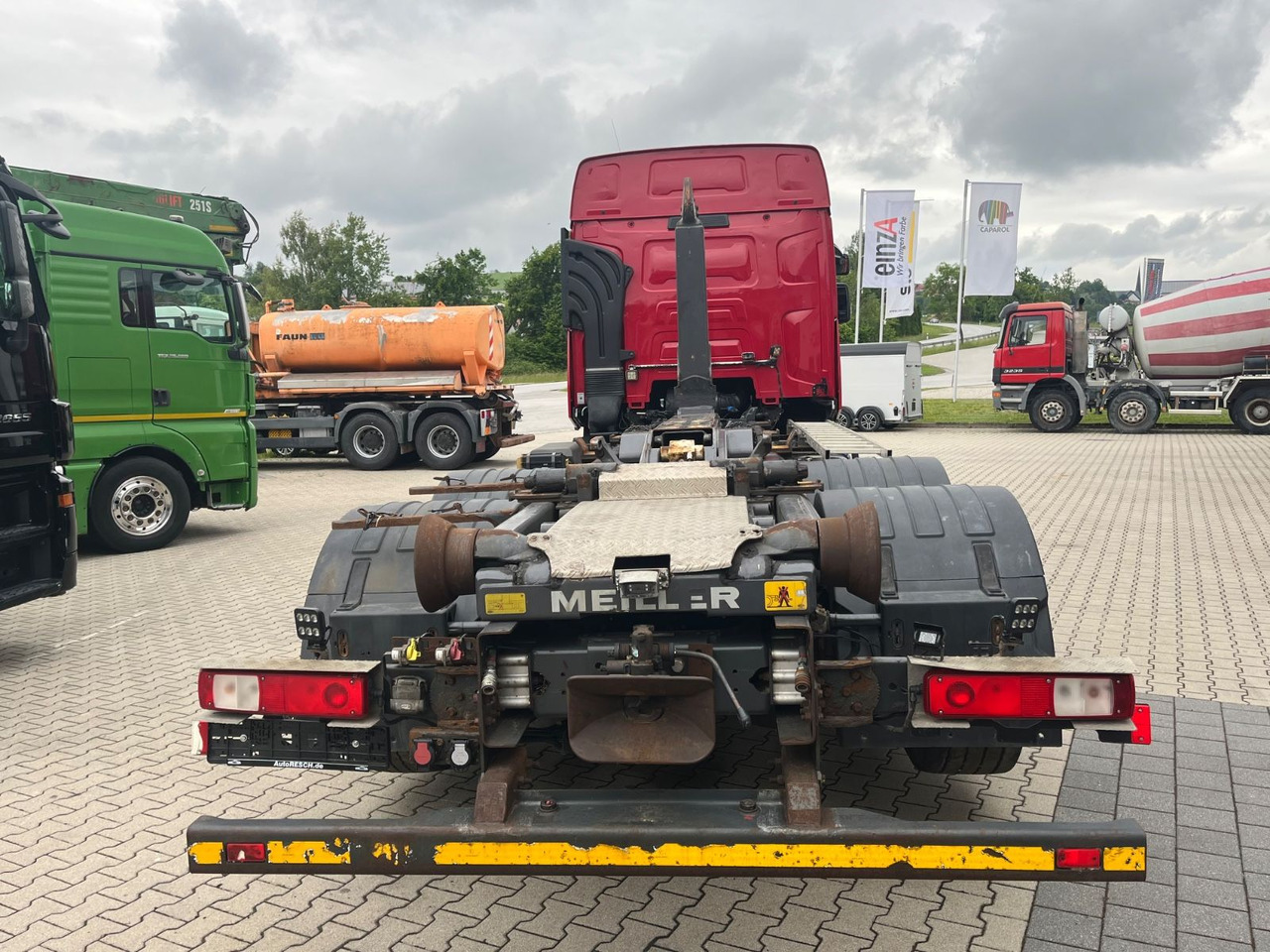Renault T520 6x2 Meiller RS 21 Abrollkipper Lift Lenk - Мултилифт с кука камион: снимка 5 Renault T520 6x2 Meiller RS 21 Abrollkipper Lift Lenk - Мултилифт с кука камион: снимка 5