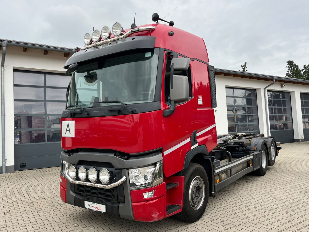 Renault T520 6x2 Meiller RS 21 Abrollkipper Lift Lenk - Мултилифт с кука камион: снимка 3 Renault T520 6x2 Meiller RS 21 Abrollkipper Lift Lenk - Мултилифт с кука камион: снимка 3