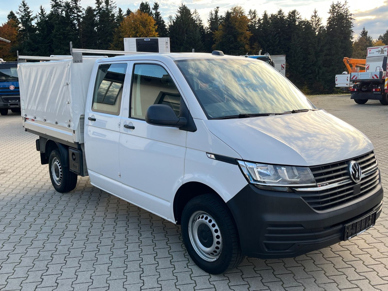 Volkswagen T6.1 DOKA Pritsche 4x4 Sperre Standheizung - Брезентов бус, Бус с двойна кабина: снимка 3 Volkswagen T6.1 DOKA Pritsche 4x4 Sperre Standheizung - Брезентов бус, Бус с двойна кабина: снимка 3
