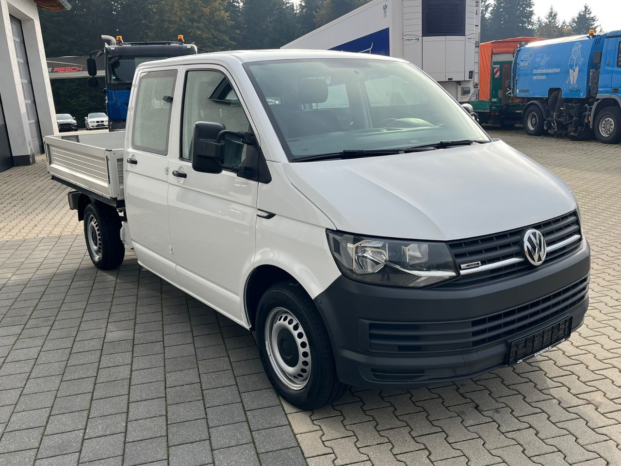 Volkswagen VW T6 DOKA Pritsche Allrad 4x4 - Бордови бус, Бус с двойна кабина: снимка 2 Volkswagen VW T6 DOKA Pritsche Allrad 4x4 - Бордови бус, Бус с двойна кабина: снимка 2