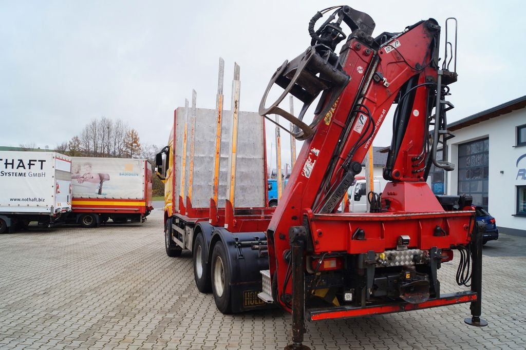 Камион за дърва, Камион с кран Volvo FH 500 Holztrans. mit Penz 12Z9 Holzkran: снимка 8