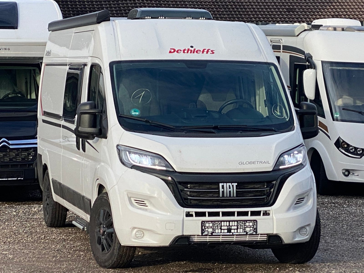 Dethleffs Globetrail CVD 600 DK Classic - Кемпер ван: снимка 1 Dethleffs Globetrail CVD 600 DK Classic - Кемпер ван: снимка 1
