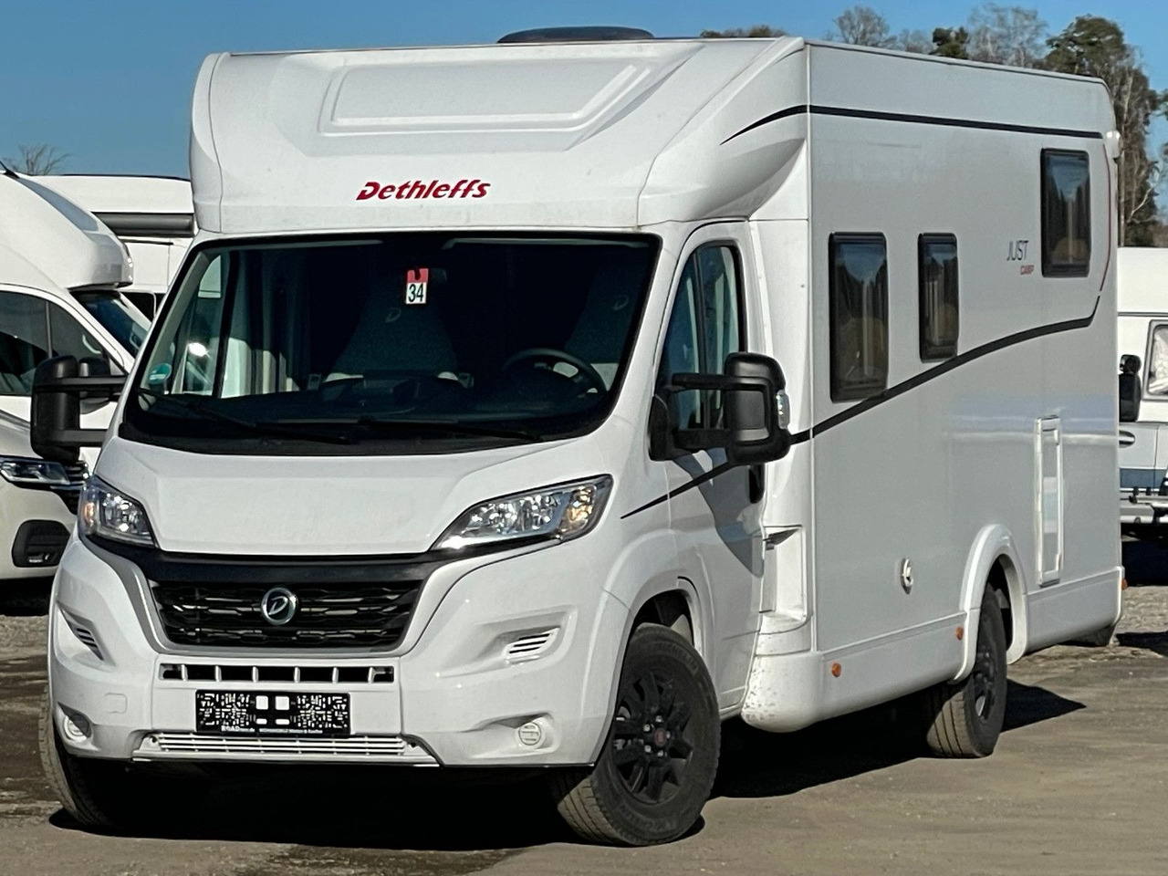 Dethleffs Just T 7052 EB mit Hubbett,Fiat - Полуинтегриран кемпер: снимка 3 Dethleffs Just T 7052 EB mit Hubbett,Fiat - Полуинтегриран кемпер: снимка 3