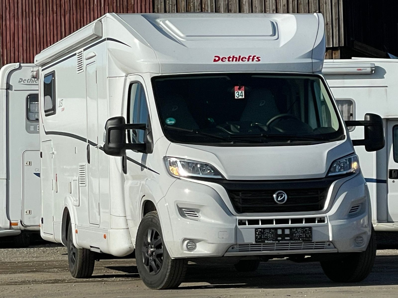 Dethleffs Just T 7052 EB mit Hubbett,Fiat - Полуинтегриран кемпер: снимка 1 Dethleffs Just T 7052 EB mit Hubbett,Fiat - Полуинтегриран кемпер: снимка 1