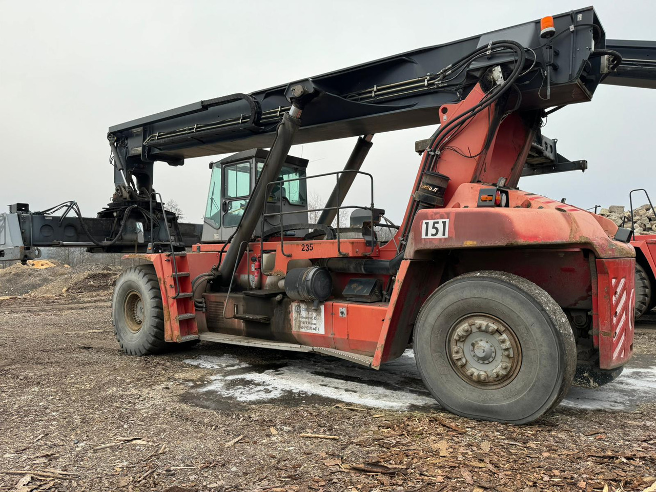 KALMAR DRF420-60S5 BJ: 2007 BStd: 32773h - Контейнерен товарач: снимка 4 KALMAR DRF420-60S5 BJ: 2007 BStd: 32773h - Контейнерен товарач: снимка 4