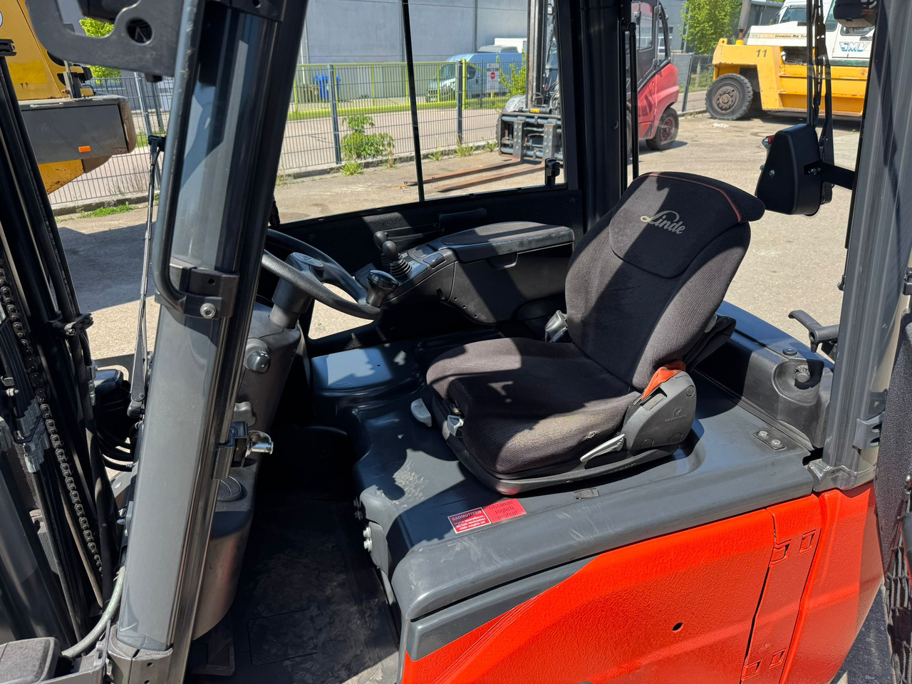 Linde E20L-02 Triplex Elektro Zinkenverstellgerät - Електрокар: снимка 5 Linde E20L-02 Triplex Elektro Zinkenverstellgerät - Електрокар: снимка 5