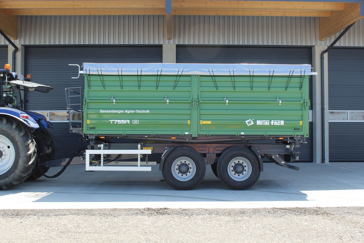 Metal-Fach T 755- 18 to. Tandemkipper-NEU - Селскостопанско ремарке самосвал: снимка 1 Metal-Fach T 755- 18 to. Tandemkipper-NEU - Селскостопанско ремарке самосвал: снимка 1