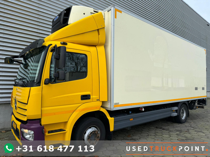 Mercedes-Benz ATEGO 1218 / Carrier / Euro 6 / Klima / Tail Lift / Diesel + Elctro / NL Truck - Рефрижератор камион: снимка 1 Mercedes-Benz ATEGO 1218 / Carrier / Euro 6 / Klima / Tail Lift / Diesel + Elctro / NL Truck - Рефрижератор камион: снимка 1