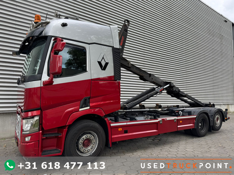 Renault T480 / 6X2 / MultiLift 26T / Roof Klima / TUV: 8-2025 / NL Truck - Мултилифт с кука камион: снимка 1 Renault T480 / 6X2 / MultiLift 26T / Roof Klima / TUV: 8-2025 / NL Truck - Мултилифт с кука камион: снимка 1