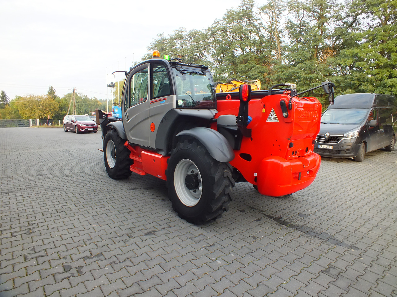 MANITOU MT1840 - Телескопичен колесен товарач за Строителна техника: снимка 4 MANITOU MT1840 - Телескопичен колесен товарач за Строителна техника: снимка 4