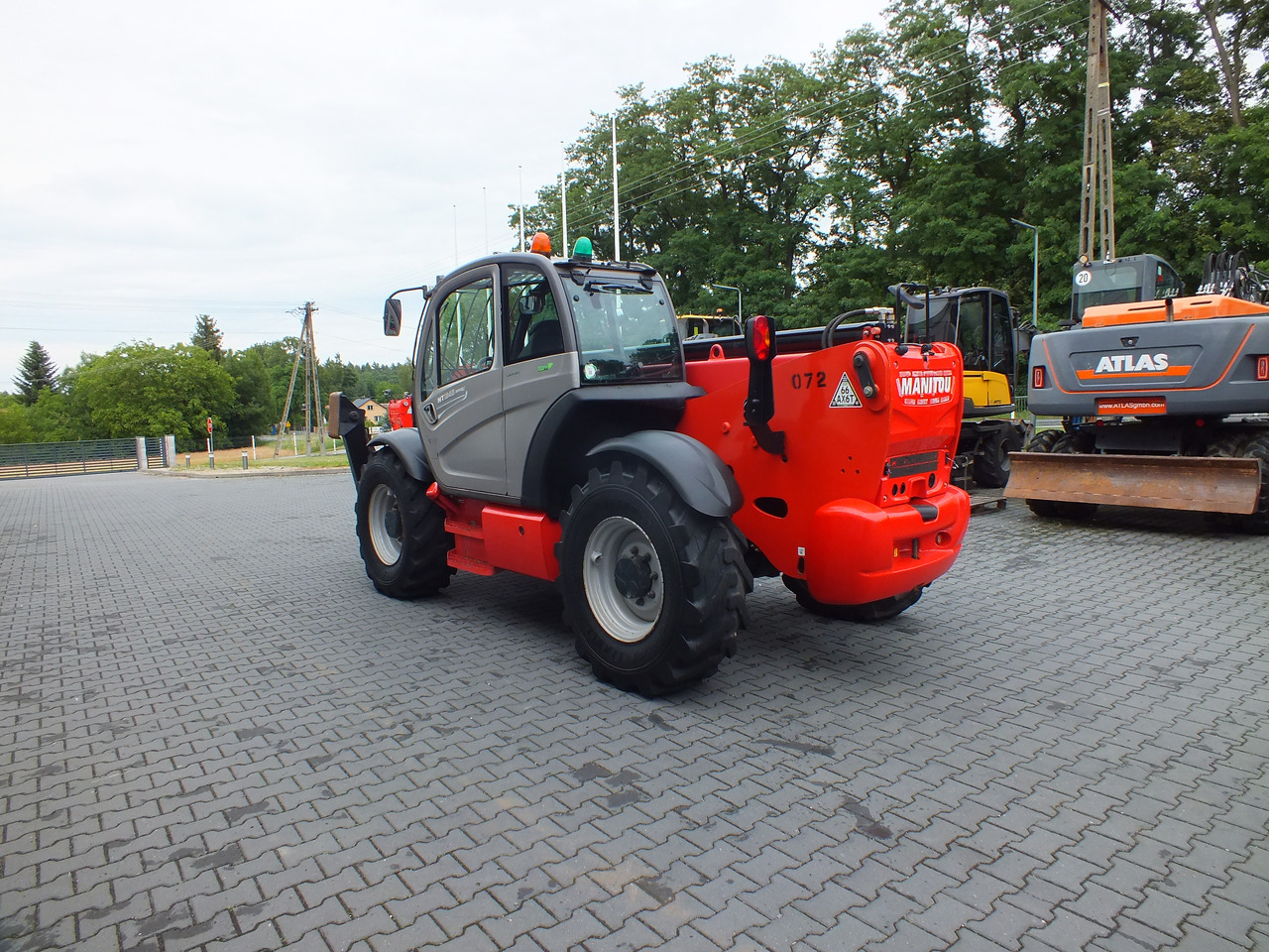 MANITOU MT1840 - Телескопичен колесен товарач за Багер: снимка 3 MANITOU MT1840 - Телескопичен колесен товарач за Багер: снимка 3