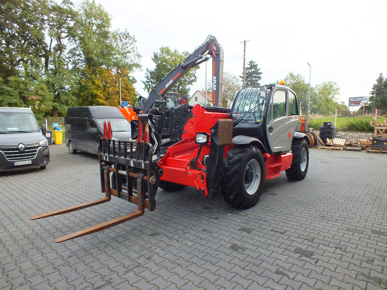 MANITOU MT1840 - Телескопичен колесен товарач за Строителна техника: снимка 2 MANITOU MT1840 - Телескопичен колесен товарач за Строителна техника: снимка 2
