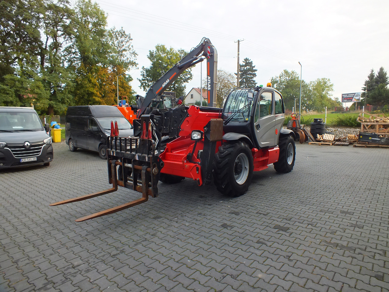 MANITOU MT1840 - Телескопичен колесен товарач за Строителна техника: снимка 1 MANITOU MT1840 - Телескопичен колесен товарач за Строителна техника: снимка 1