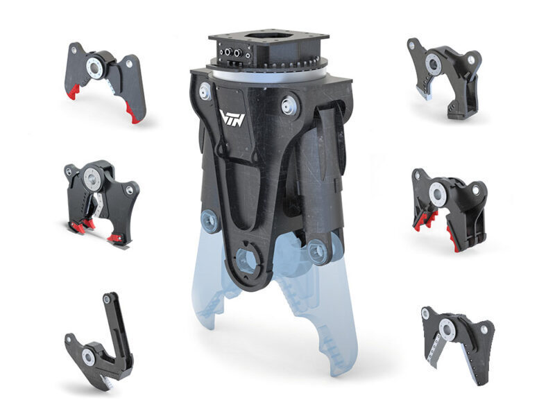 VTN MT03 Multiprocessor - jaws typ D 370 kg - Хидравлична ножица за Багер: снимка 1 VTN MT03 Multiprocessor - jaws typ D 370 kg - Хидравлична ножица за Багер: снимка 1