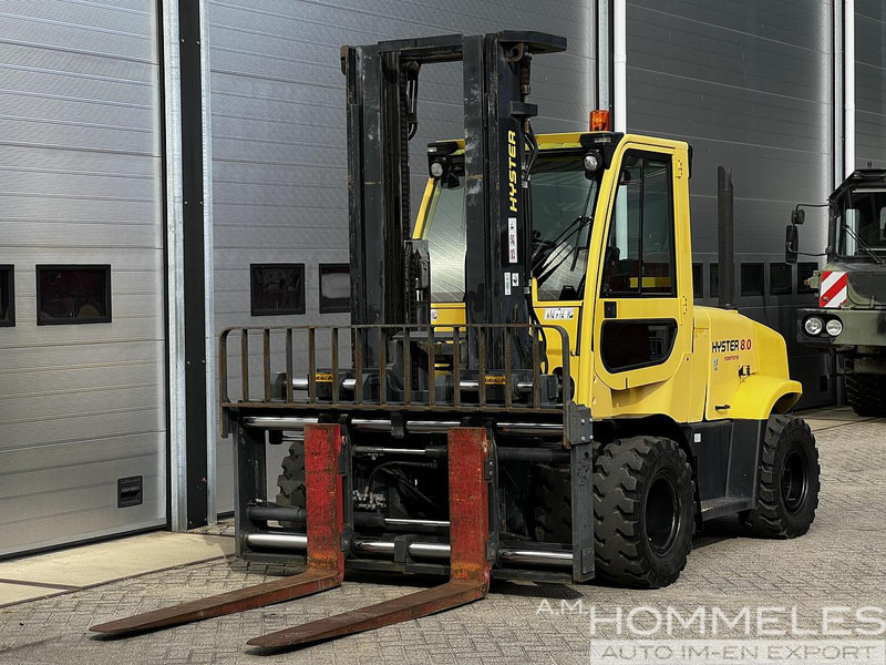 Hyster H8.0FT9 - Дизелов мотокар: снимка 2 Hyster H8.0FT9 - Дизелов мотокар: снимка 2