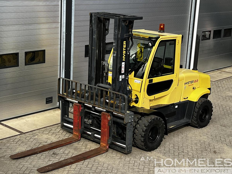 Hyster H8.0FT9 - Дизелов мотокар: снимка 1 Hyster H8.0FT9 - Дизелов мотокар: снимка 1